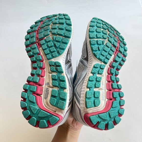 Brooks Womens Ghost 8 1201931B073 Gray Running Shoes Sneakers Size 9.5 B - Picture 9 of 9